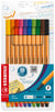 Lot de 10 stylos feutre STABILO - point 88 - pointe fine