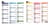 Calendrier de bureau 2026 Quo Vadis - 12 mois - Origami - 26 x 13 cm