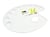 Palette plastique ovale - 9 godets - Monali