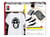 Marabu Textil Screen Printing set - peinture d'impression sérigraphie sur textile