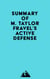 Summary of M. Taylor Fravel's Active Defense