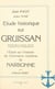Étude historique sur Gruissan - Suivi de Essai sur l'histoire du commerce maritime de Narbonne
