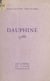Dauphiné, 1788 - Frontispice original de Marcel Sahut