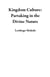 Kingdom Culture: Partaking in the Divine Nature