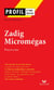 Profil - Voltaire  : Zadig - Micromégas - analyse littéraire de l'oeuvre