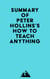 Summary of Peter Hollins's How to Teach Anything