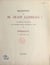 Réception de M. Jean Loiseau à l'Académie nationale des sciences, belles-lettres et arts de Bordeaux, 1er décembre 1953