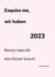 Exquise me, wir haben 2023 - Beauty-tipps die dein Körper brauch
