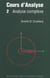 Cours d'analyse (Volume 2) - Analyse complexe