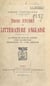 Trois études de littérature anglaise - La poésie de Rudyard Kipling ; John Galsworthy ; Shakespeare et l'âme anglaise