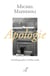 Apologie, autobiographie intellectuelle