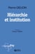 Hiérarchie et institution