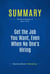Summary: Get the Job You Want, Even When No One's Hiring - Review and Analysis of Myers' Book