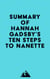 Summary of Hannah Gadsby's Ten Steps to Nanette