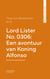 Lord Lister No. 0306: Een avontuur van Koning Alfonso