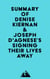 Summary of Denise Kiernan & Joseph D'Agnese's Signing Their Lives Away
