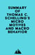 Summary of Thomas C. Schelling's Micromotives and Macrobehavior