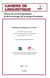 (Mé)tisser les langues a l'école ? - Quels outils, quels curricula et quelles formations pour le développement du plurilinguisme à l'école ? - 2011 - 37.2