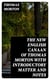 The New English Canaan of Thomas Morton with Introductory Matter and Notes