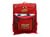 Sac à dos maternelle La Plume Dorée - Rouge - Cars - 1 compartiment - Exclusivité