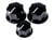PURE VINTAGE '60S JAZZ BASS® KNOBS, (3), BLACK