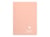 Cahier de notes - Format A5 - Koverbook pastel Blush - Clairefontaine - 48 feuilles - Corail