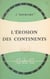 L'érosion des continents