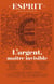Esprit juillet-août 2019 L'argent, maître invisible