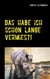 Das habe ich schon lange vermiest! - Ein Nashorn ist nichts anderes als ein Einhorn mit Adipositas!