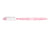 Surligneur effaçable Pilot - FriXion Light Natural - Rose corail - Pointe biseautée