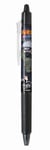 Stylo roller effaçable Pilot - FriXion Ball Clicker Naruto - Noir - Pointe moyenne