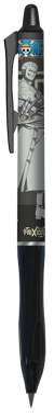 Stylo roller effaçable Pilot - FriXion Ball Plus One Piece - Noir - Pointe moyenne