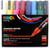 Lot de 8 marqueurs acryliques à base d'eau Pointe conique moyenne - Posca Uni-ball - Couleurs basiques