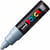 Marqueur Posca - Pointe large conique - Gris - PC7M