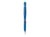 Stylo roller - Bleu métallique - Signo Broad grip - Pointe large - Uni-ball