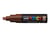 Marqueur Posca - Pointe large - Marron - PC8K