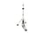 Sakae stand HH double pied double embase - Ensemble de support et pédale pour cymbale charleston (double)
