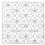 Tissu à broder coton Sashiko Olympus - 33 x 33 cm - HANAFUKIN-212