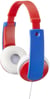 Casque audio enfant JVC - Tinyphones HA-KD7 - Rouge et bleu