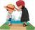 Figurine Banpresto WCF Log Stories - One Piece - Monkey D. Luffy & Shanks