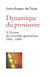 Dynamique du provisoire - À l’écoute des nouvelles générations