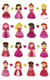 Stickers Princesses - Cooky