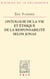 Ontologie de la vie et éthique de la responsabilité selon Hans Jonas