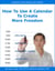 How to Use a Calendar to Create More Freedom - Manage Your Work Life, #3