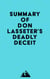 Summary of Don Lasseter's Deadly Deceit
