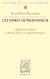 Cet esprit de profondeur - Christian Wolff, l'ontologie et la métaphysique
