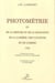 Photométrie ou De la mesure et de la gradation de la lumière