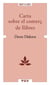 Carta sobre el comerç de llibres