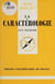 La Caractérologie