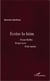 Écrire la faim - Franz Kafka, Primo Levi, Paul Auster